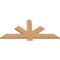 Ekena Millwork Kennewick Timber Gable Bracket, Western Red Cedar, 60"W x 27"H x 1 1/2"D x 5 1/2"F, 11/12 Pitch GBW060X27X0206KEN00SWR - alternate 2